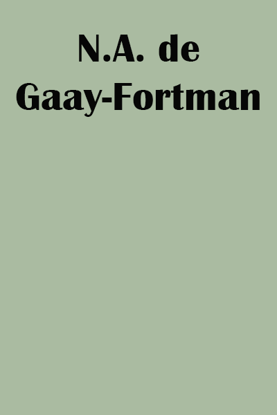 N.A. de Gaay-Fortman