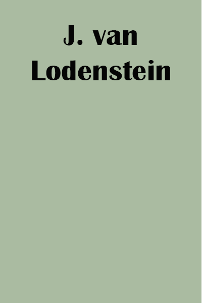 J. van Lodenstein