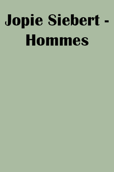 Jopie Siebert-Hommes