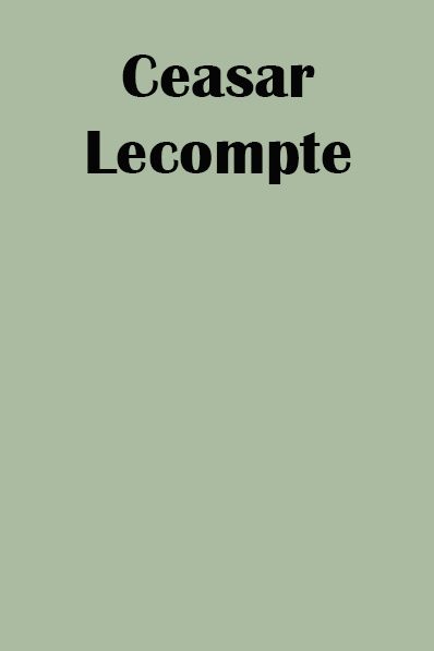 Ceasar Lecompte