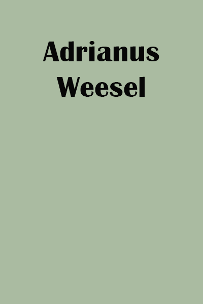 Adrianus Weesel