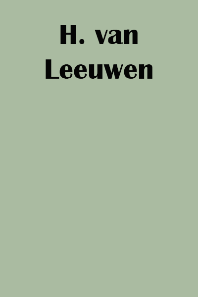 H. van Leeuwen