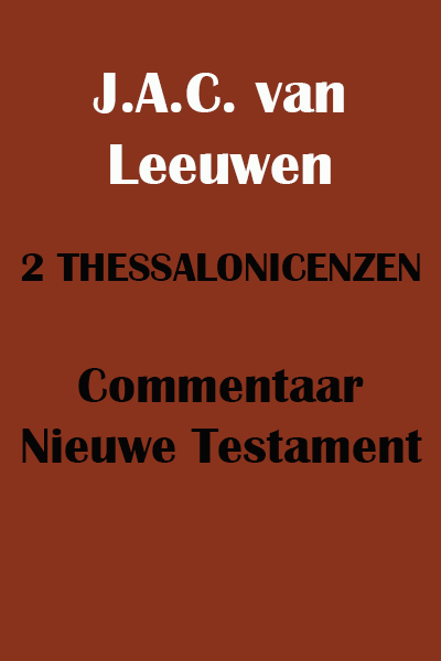 2 Thessalonicenzen 1 (CNT-OUD)