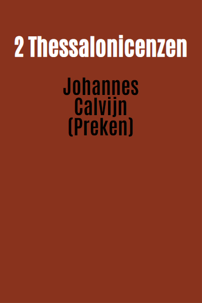 2 Thessalonicenzen 1v8-10