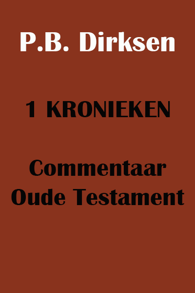 1 Kronieken 21 (C.O.T.)