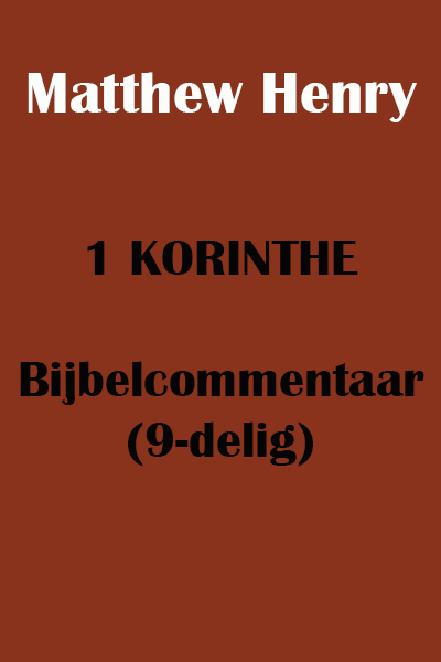 1 Korinthe 1 (MH)