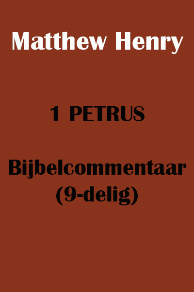 1 Petrus 1 (MH-9)