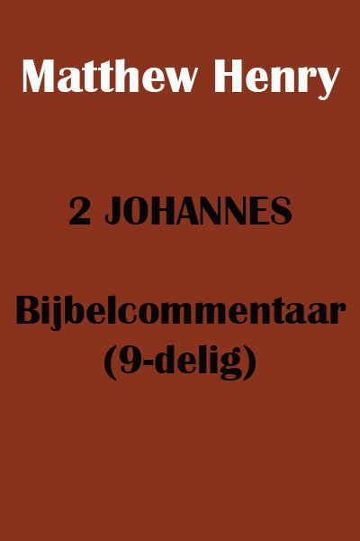 2 Johannes 1 (MH9)