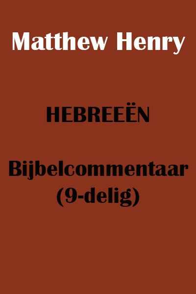 Hebreeën 1 (MH)